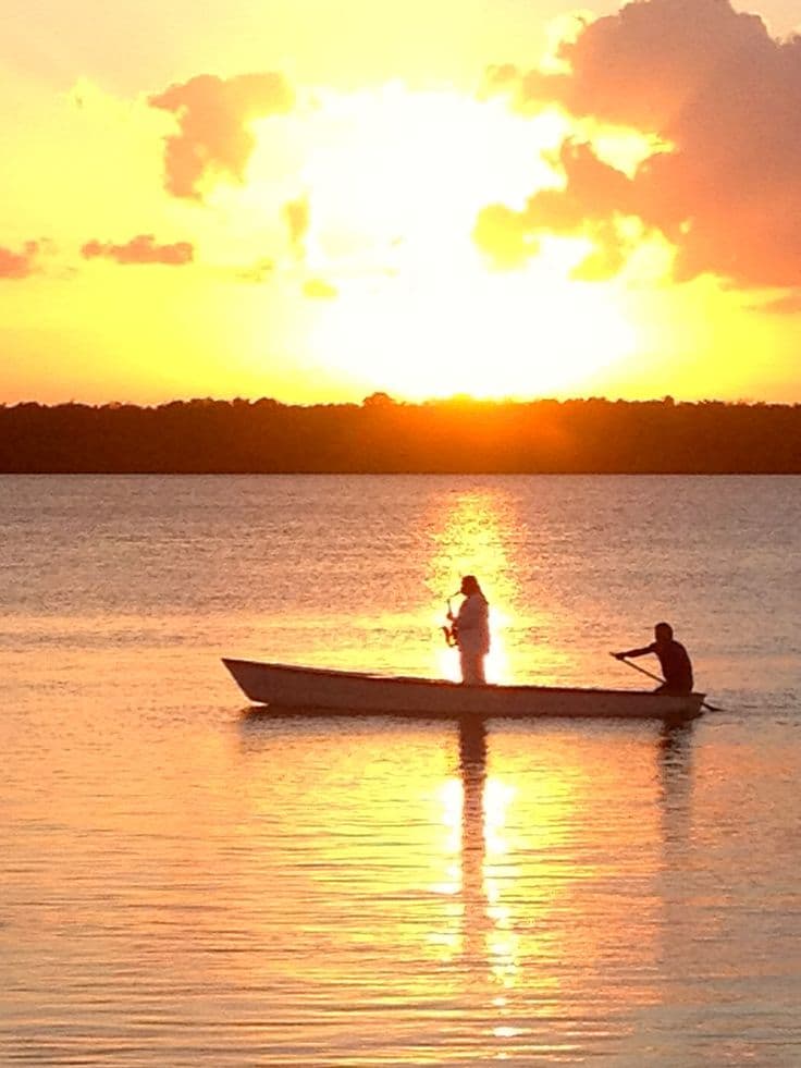 Aerial view of Joao Pessoa beaches and coastline